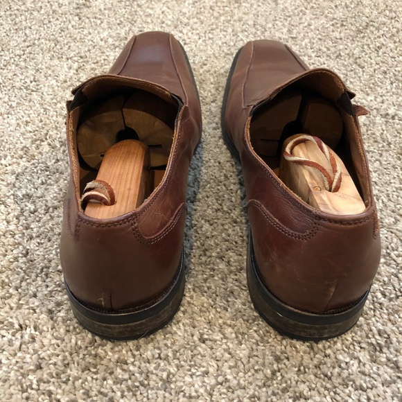 Men's Brown, Mike Konos Italian Shoes (Size 9) - Picture 3 of 10